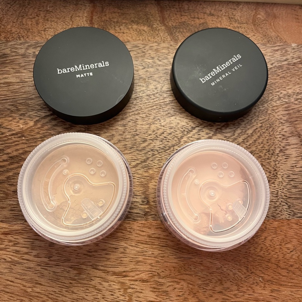 New Sealed bareMinerals Fairly Light 03 and Original Mineral Veil Set